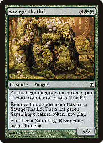 Savage Thallid - tsp Spoiler