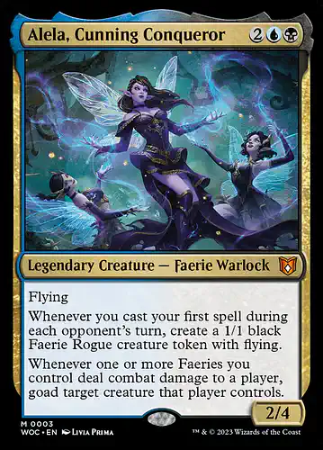 Alela, Cunning Conqueror - woc Spoiler