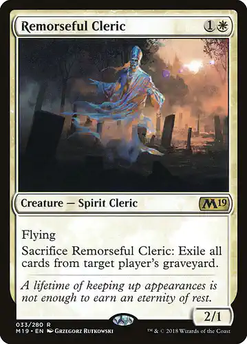 Remorseful Cleric - m19 Spoiler