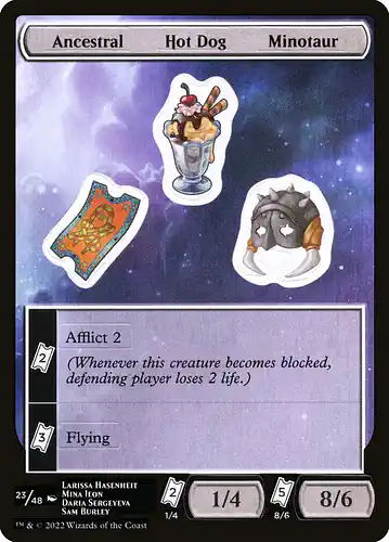 Ancestral Hot Dog Minotaur - unf Spoiler