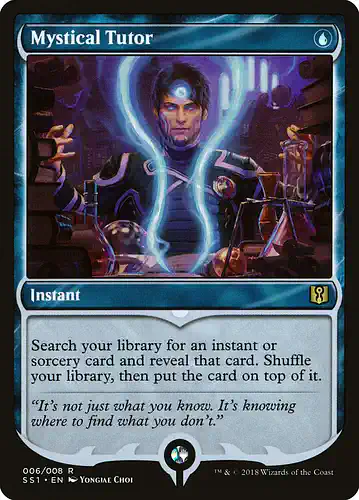 Mystical Tutor - ss1 Spoiler