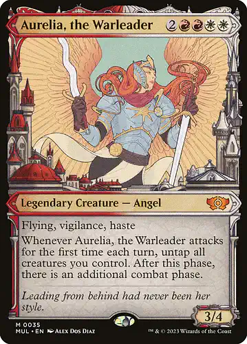 Aurelia, the Warleader - mul Spoiler