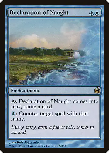 Declaration of Naught - mor Spoiler