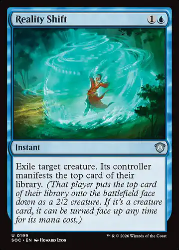 Reality Shift - soc Spoiler