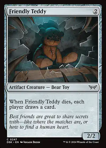 Friendly Teddy - dsk Spoiler