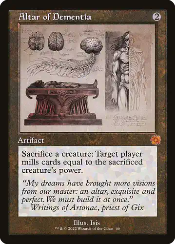 Altar of Dementia - brr Spoiler