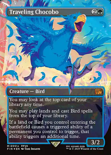 Traveling Chocobo - fin Spoiler