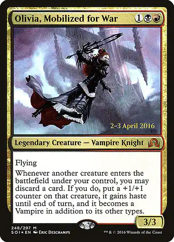 Olivia, Mobilized for War - soi Spoiler