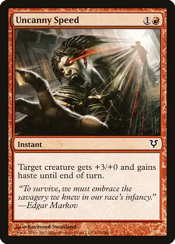 Uncanny Speed - avr Spoiler