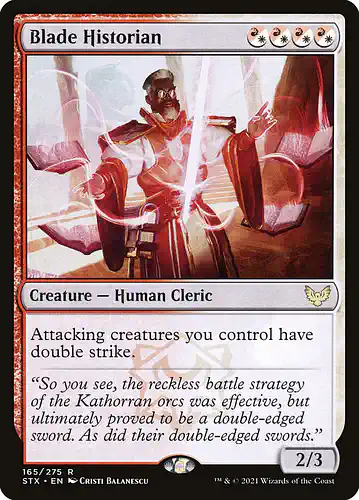 Blade Historian - stx Spoiler