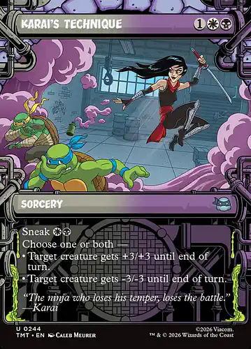 Karai's Technique - tmt Spoiler