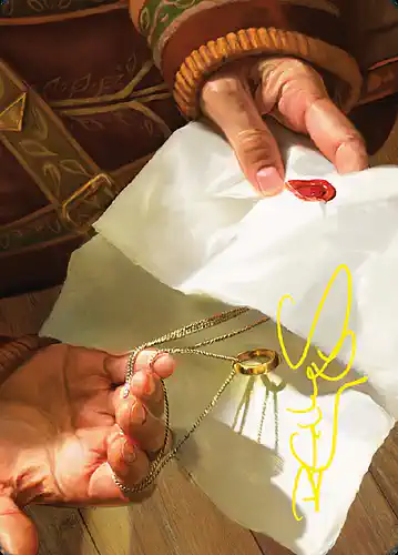 Bilbo's Ring - ltr Spoiler