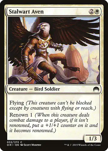 Stalwart Aven - ori Spoiler