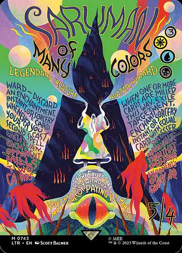 Saruman of Many Colors - ltr Spoiler