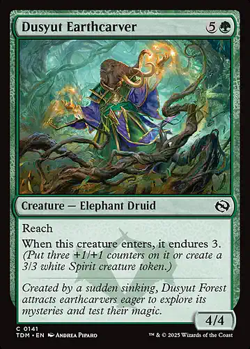 Dusyut Earthcarver - tdm Spoiler