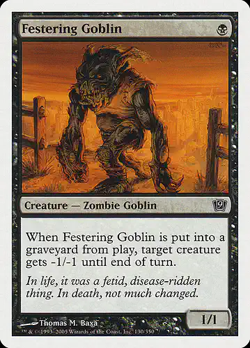 Festering Goblin - 9ed Spoiler