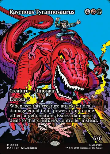 Ravenous Tyrannosaurus - mar Spoiler