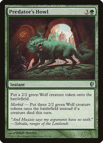 Predator's Howl - cns Spoiler