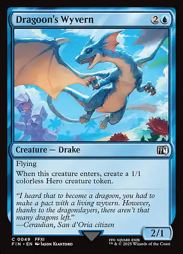 Dragoon's Wyvern - fin Spoiler