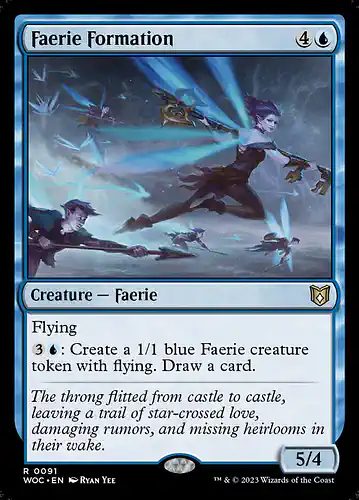 Faerie Formation - woc Spoiler