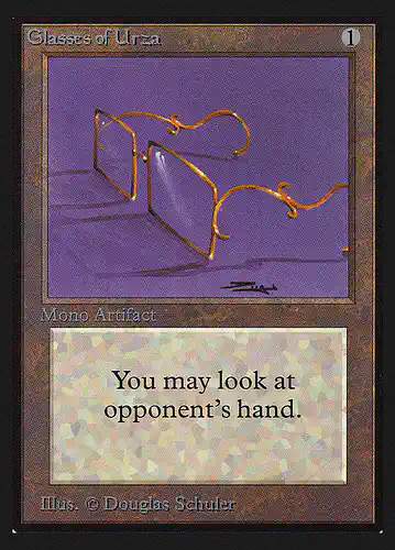 Glasses of Urza - ced Spoiler
