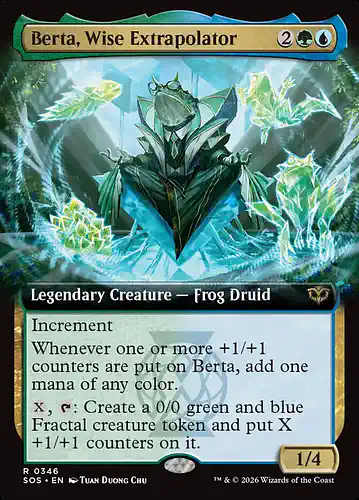 Berta, Wise Extrapolator - sos Spoiler