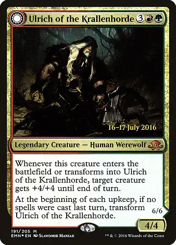 Ulrich of the Krallenhorde - emn Spoiler