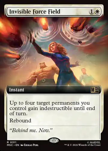 Invisible Force Field - msc Spoiler