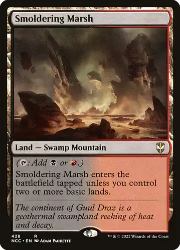 Smoldering Marsh - ncc Spoiler