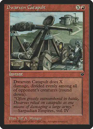 Dwarven Catapult - fem Spoiler
