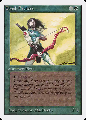 Elvish Archers - 2ed Spoiler
