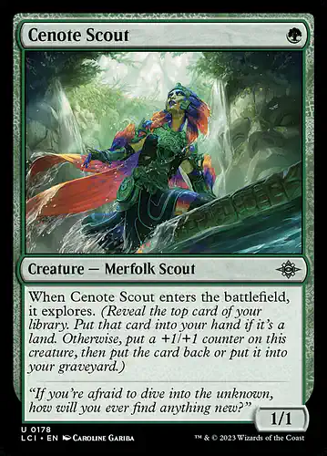 Cenote Scout - lci Spoiler