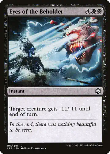 Eyes of the Beholder - afr Spoiler