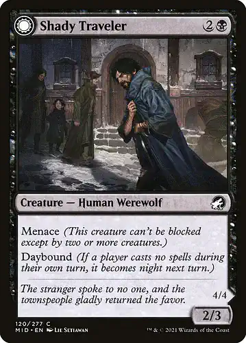 Shady Traveler - mid Spoiler