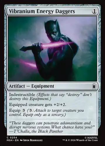 Vibranium Energy Daggers - msh Spoiler