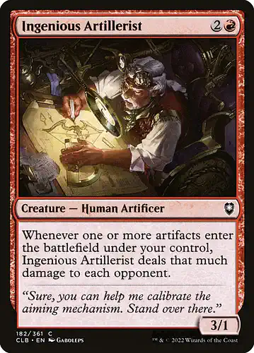 Ingenious Artillerist - clb Spoiler