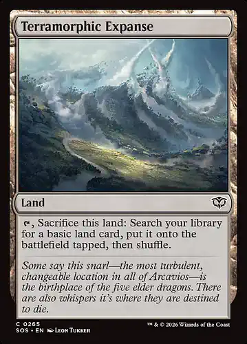 Terramorphic Expanse - sos Spoiler