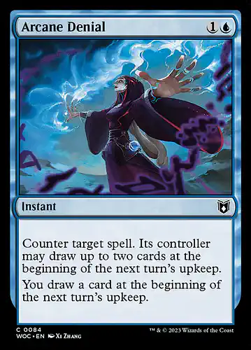 Arcane Denial - woc Spoiler