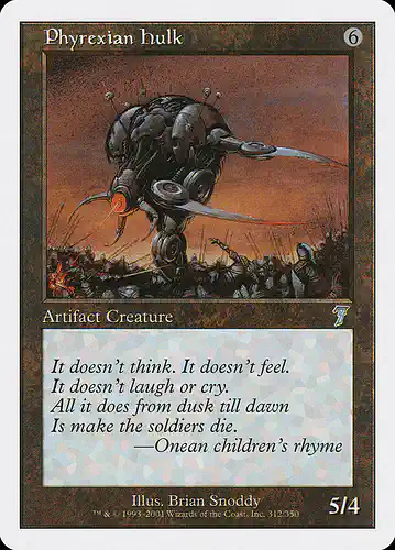 Phyrexian Hulk - 7ed Spoiler