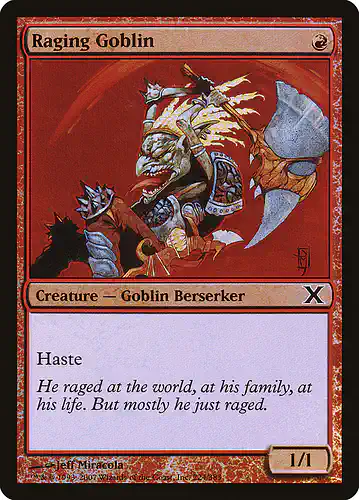 Raging Goblin - 10e Spoiler