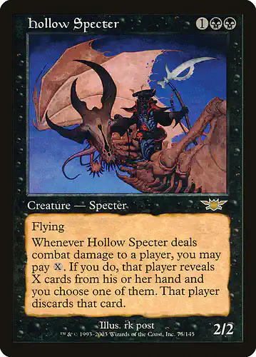 Hollow Specter - lgn Spoiler