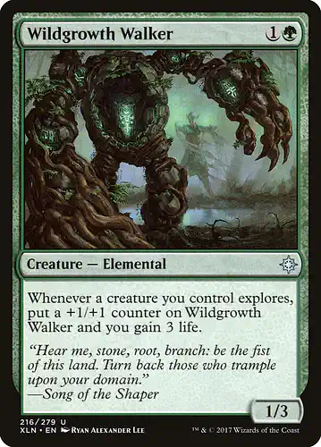 Wildgrowth Walker - xln Spoiler