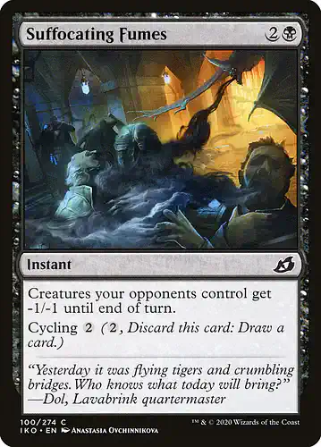 Suffocating Fumes - iko Spoiler