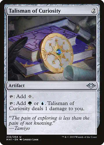 Talisman of Curiosity - mh1 Spoiler