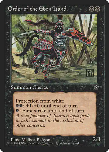 Order of the Ebon Hand - fem Spoiler