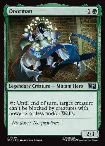 Doorman - msc Spoiler