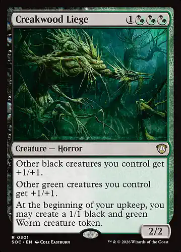 Creakwood Liege - soc Spoiler