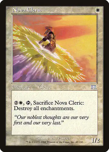 Nova Cleric - ons Spoiler