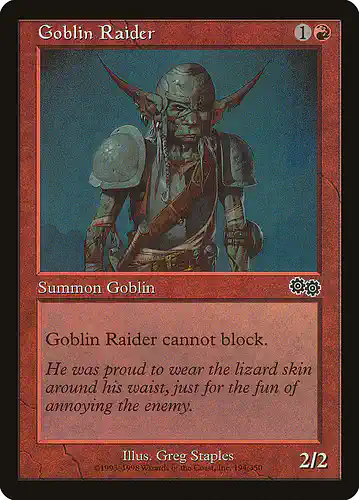 Goblin Raider - usg Spoiler