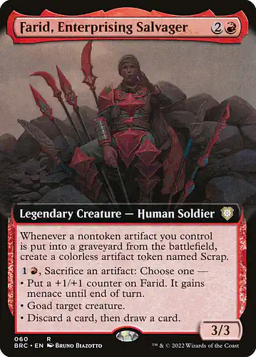 Farid, Enterprising Salvager - brc Spoiler